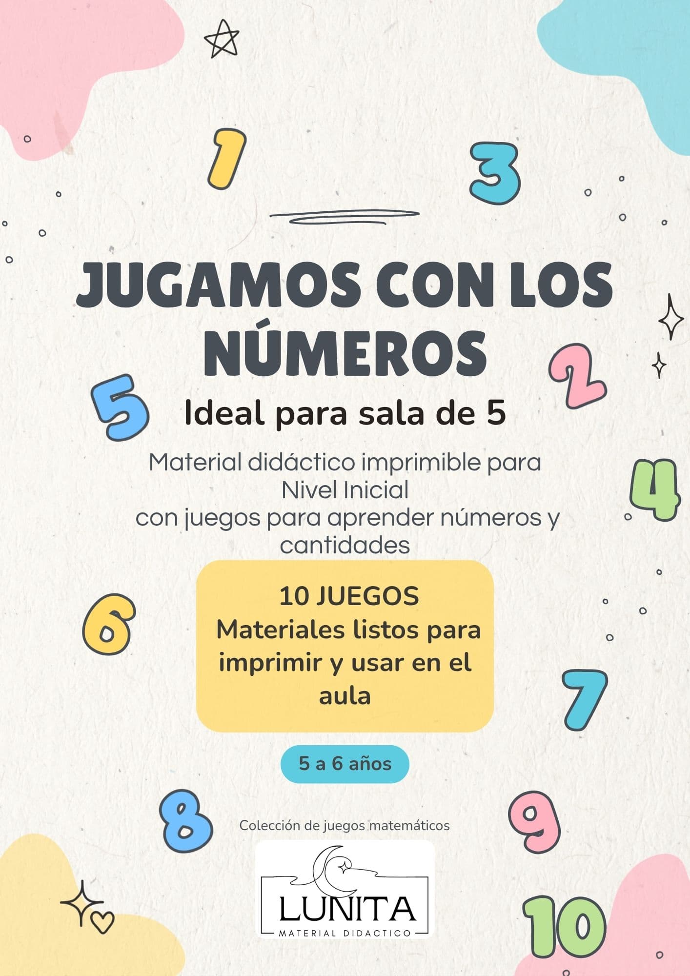 10 juegos matemáticos para el nivel inicial